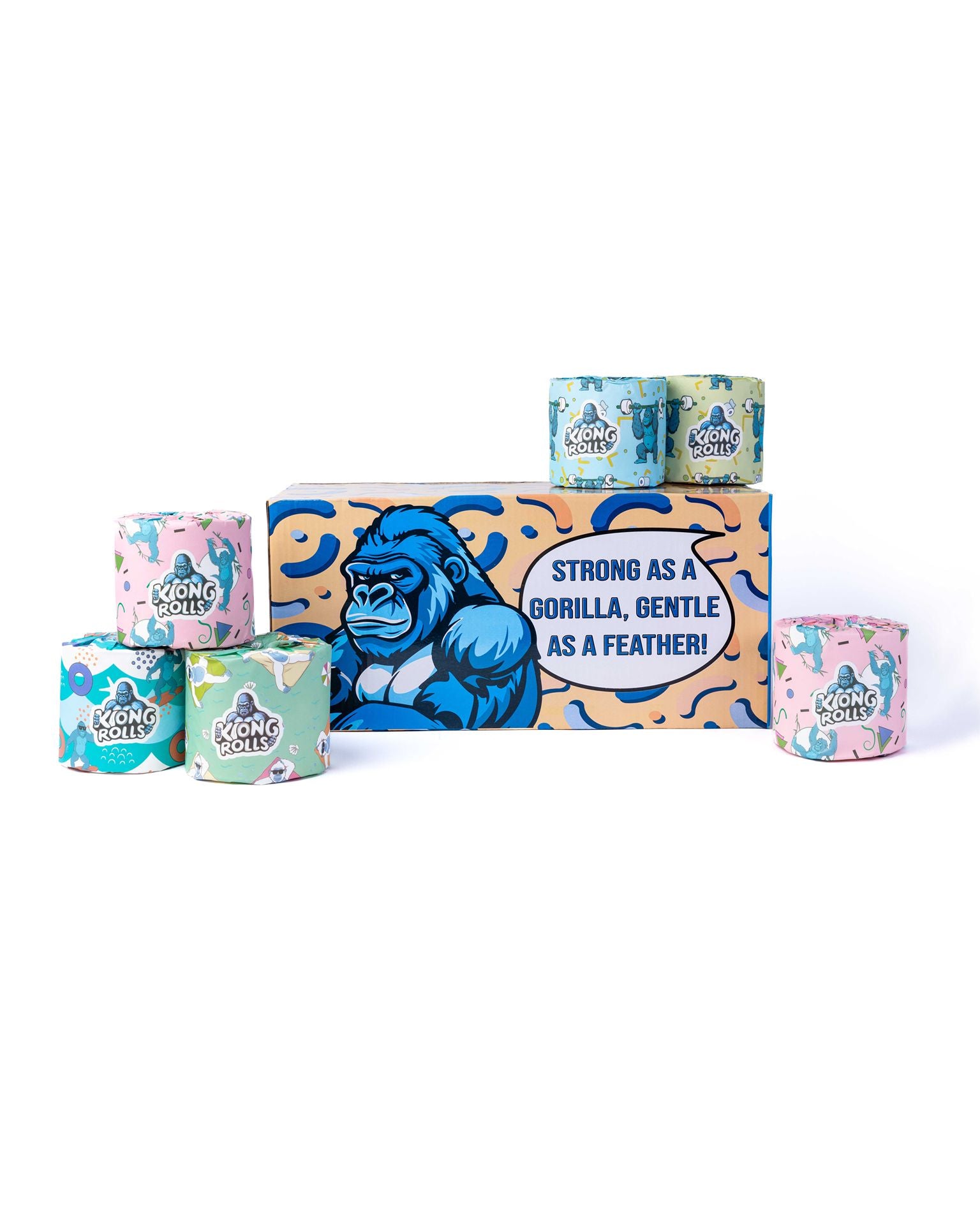 100% Premium Bamboo Toilet Paper