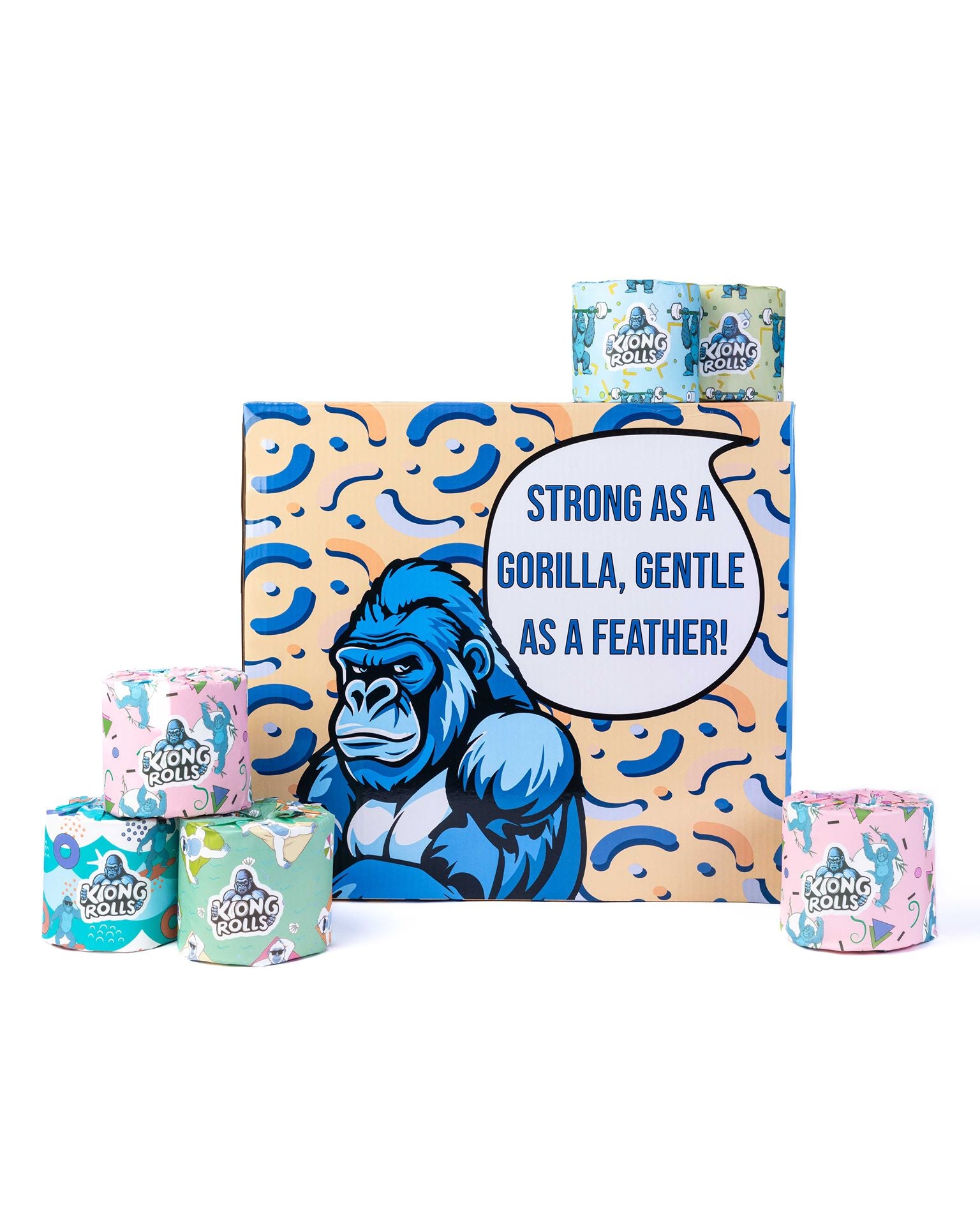 100% Premium Bamboo Toilet Paper