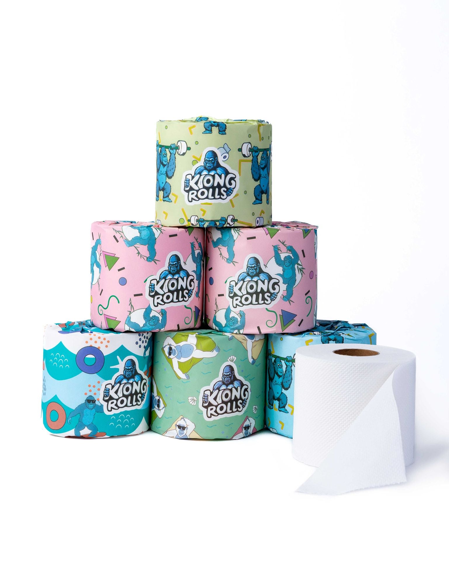 100% Premium Bamboo Toilet Paper