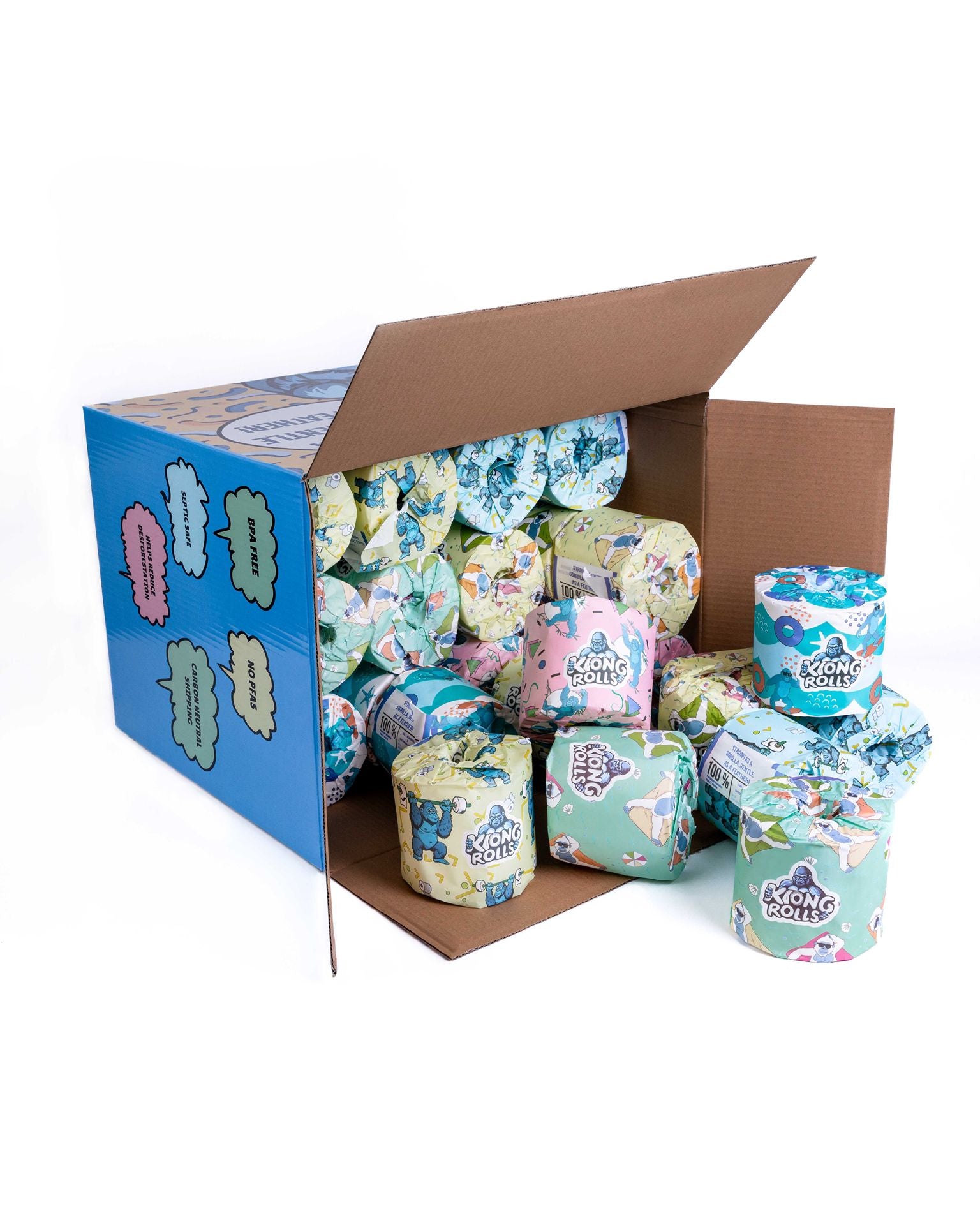 100% Premium Bamboo Toilet Paper