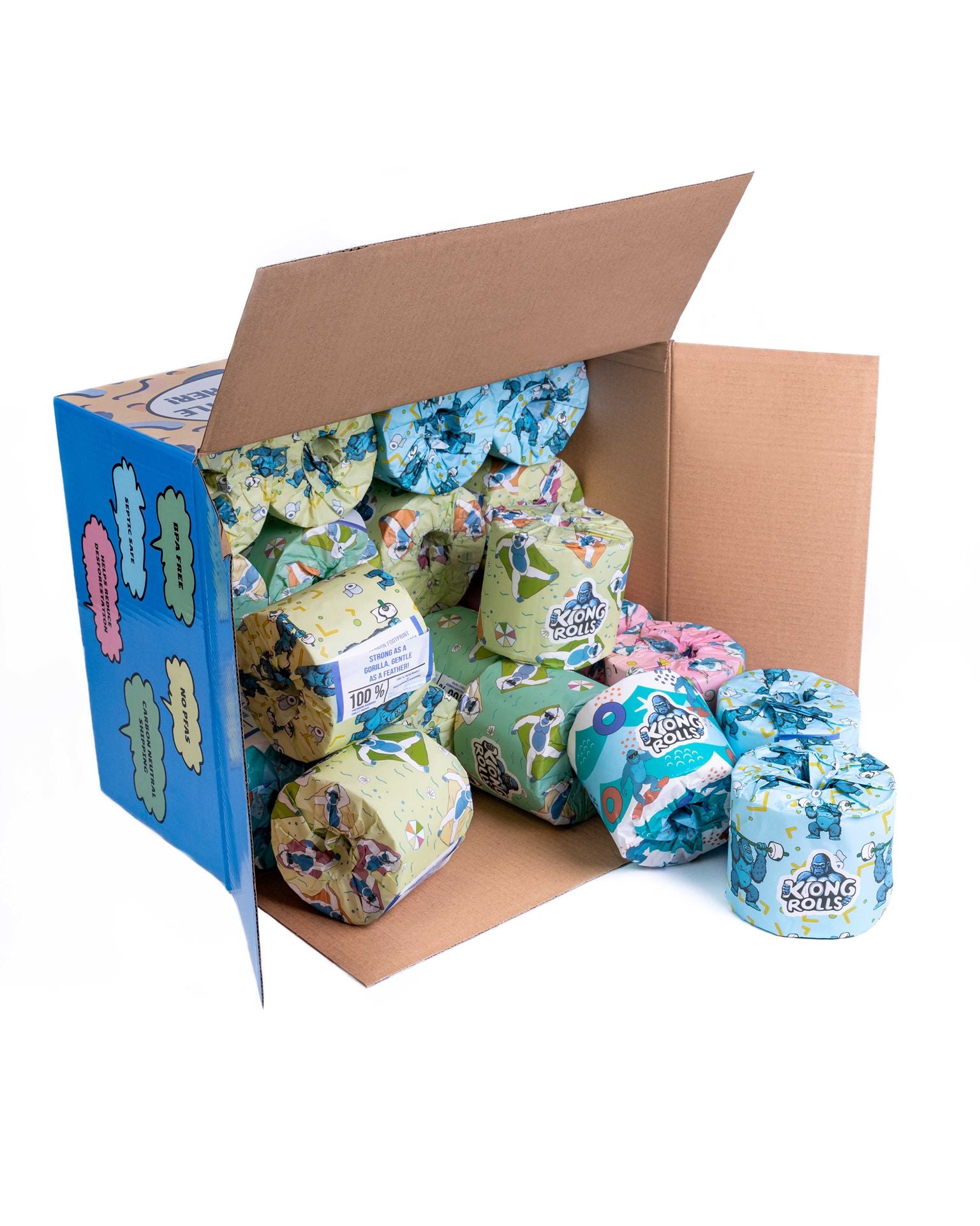 100% Premium Bamboo Toilet Paper