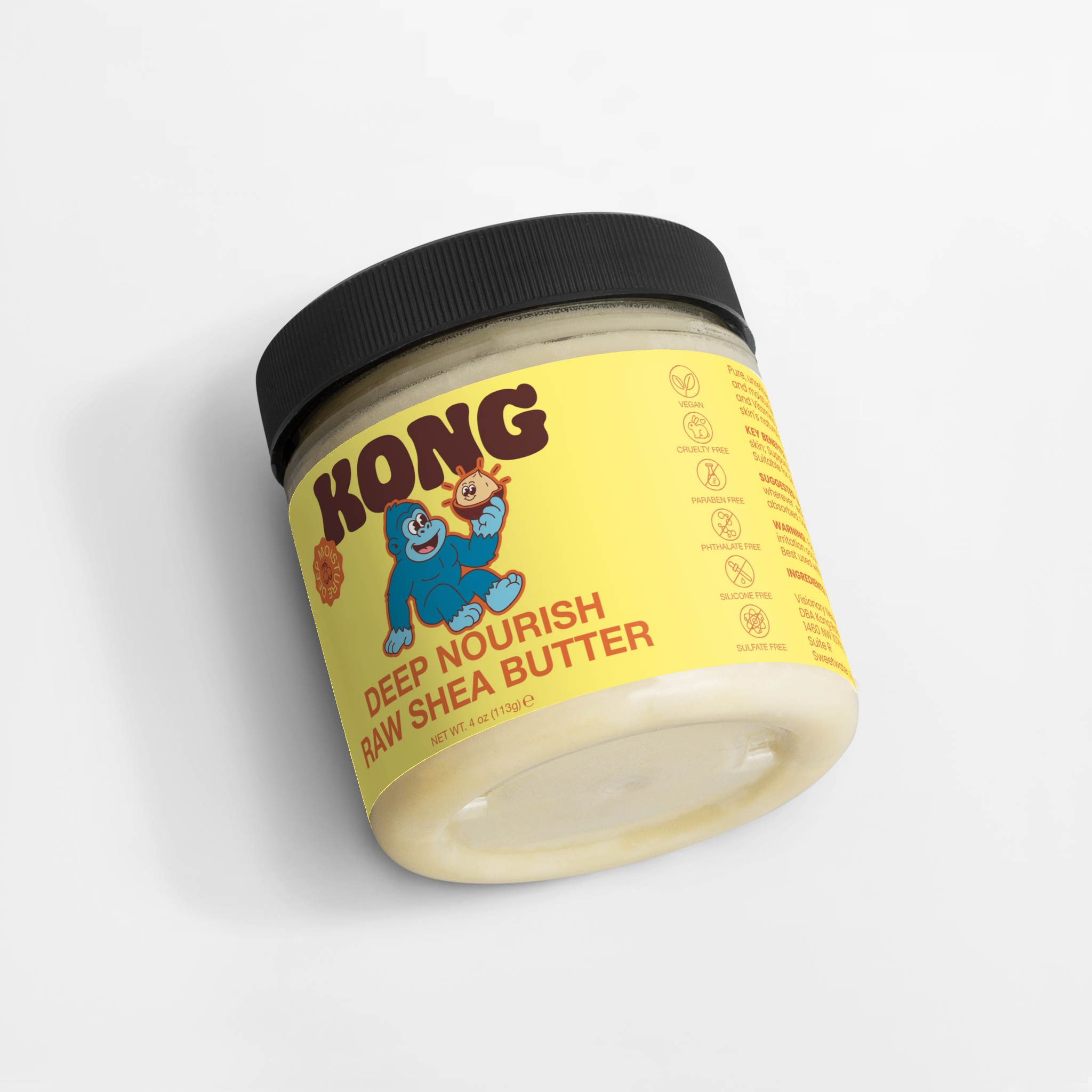 KONG Raw Shea Butter – Deep Nourish