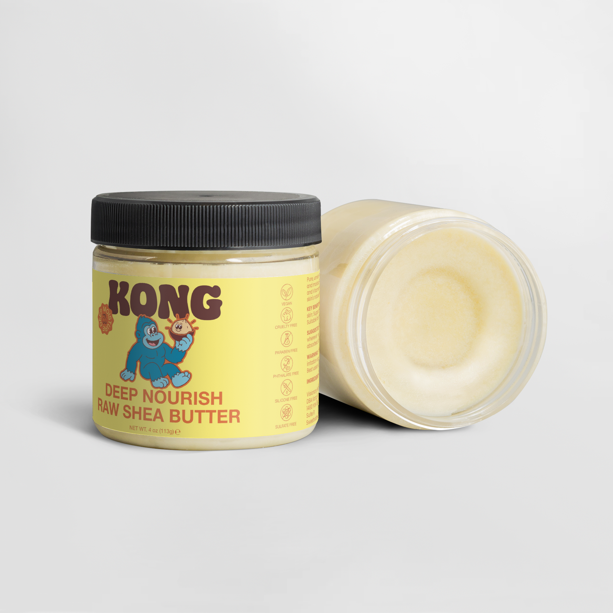 KONG Raw Shea Butter – Deep Nourish