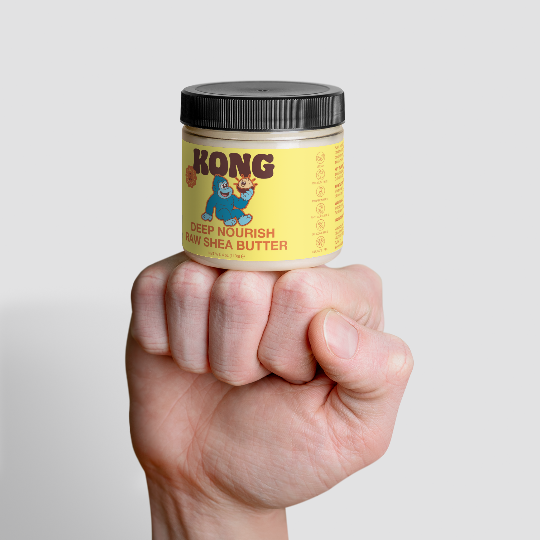 KONG Raw Shea Butter – Deep Nourish