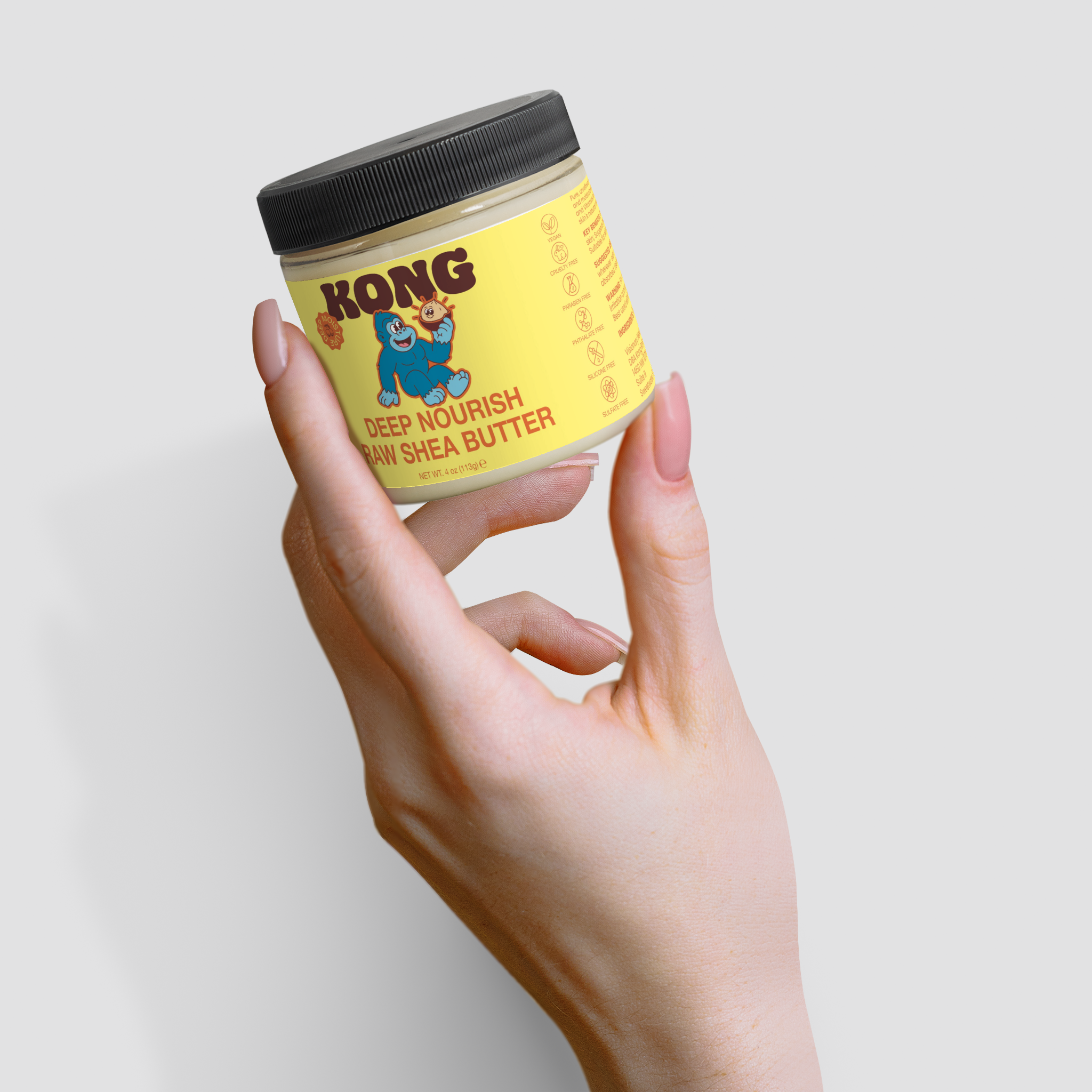 KONG Raw Shea Butter – Deep Nourish