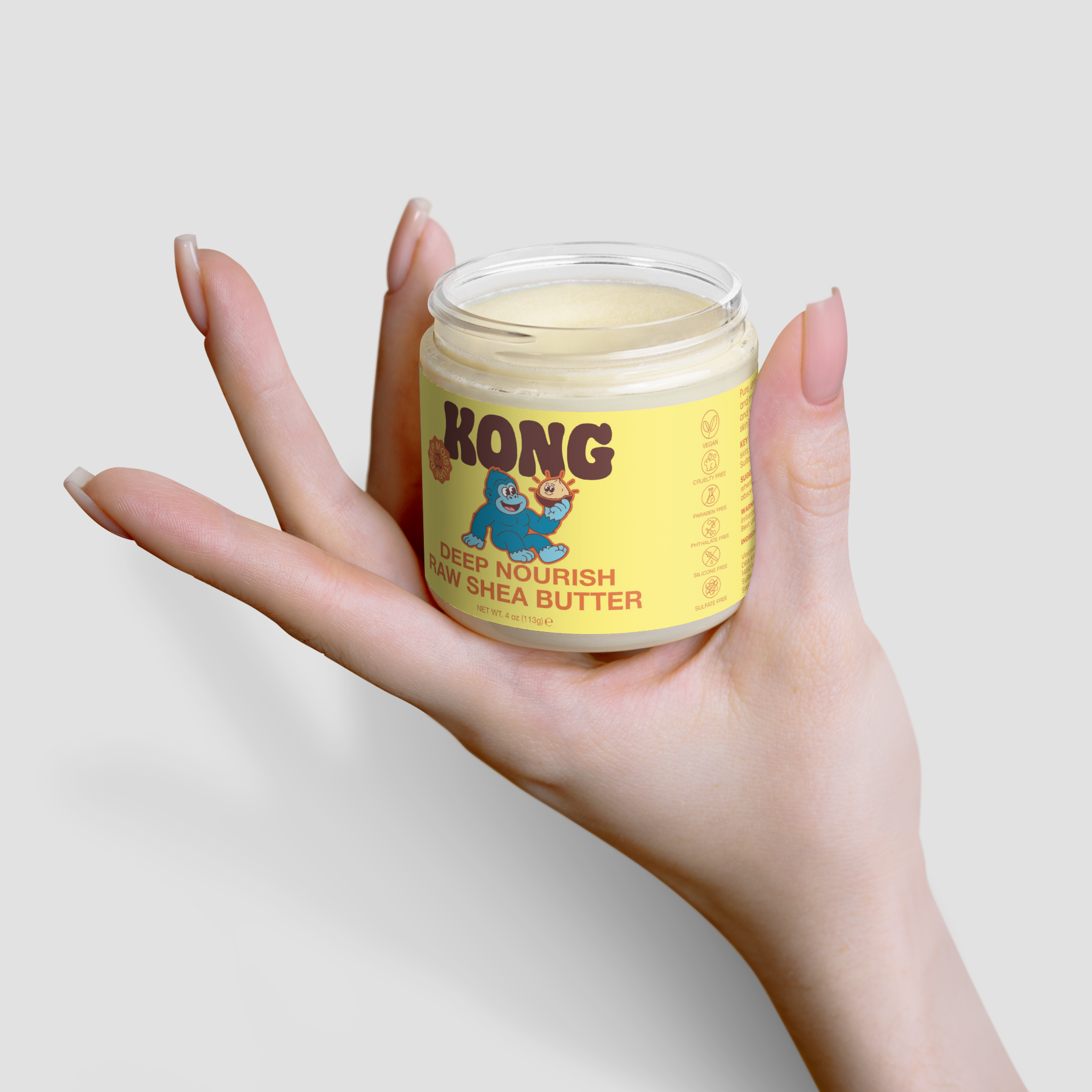 KONG Raw Shea Butter – Deep Nourish