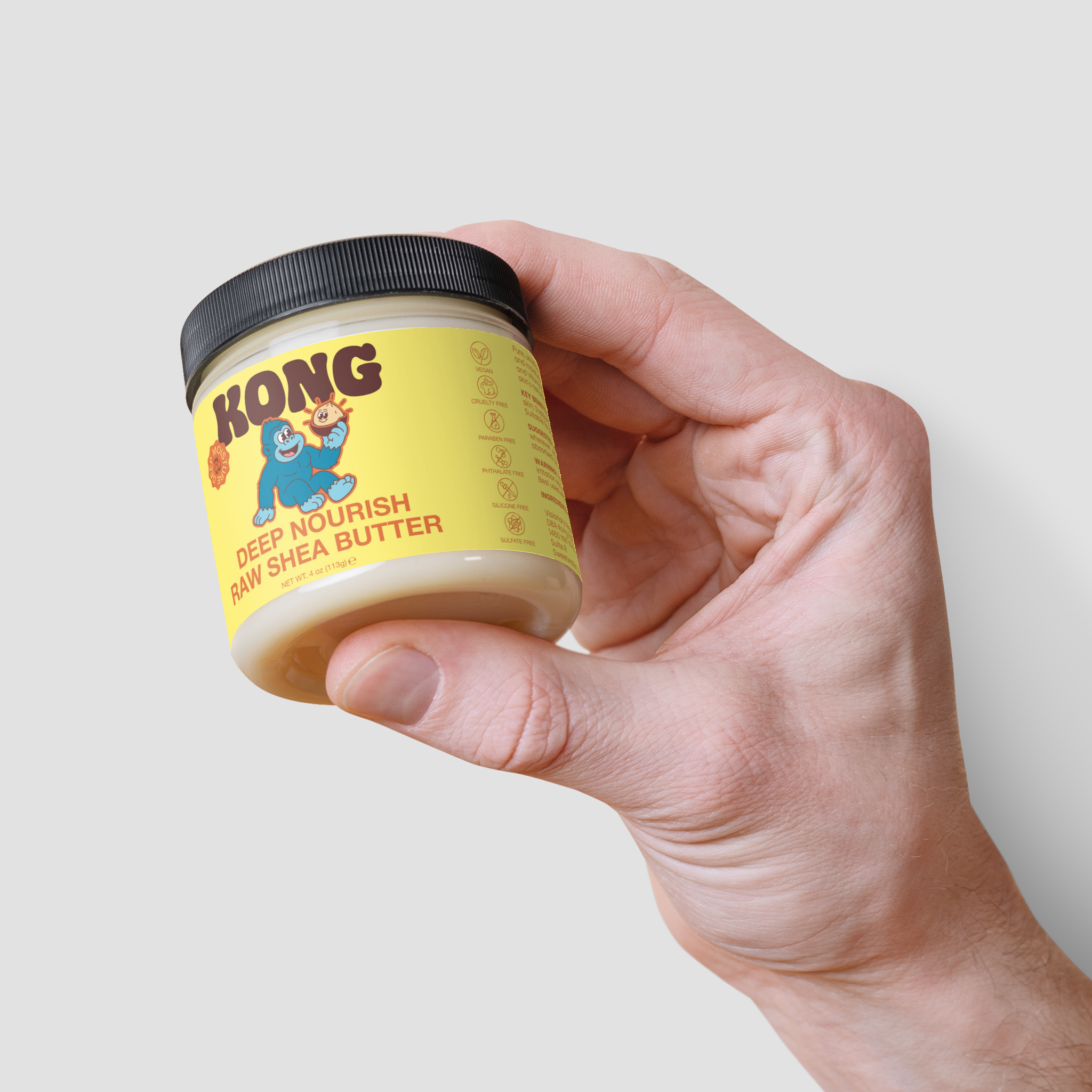 KONG Raw Shea Butter – Deep Nourish