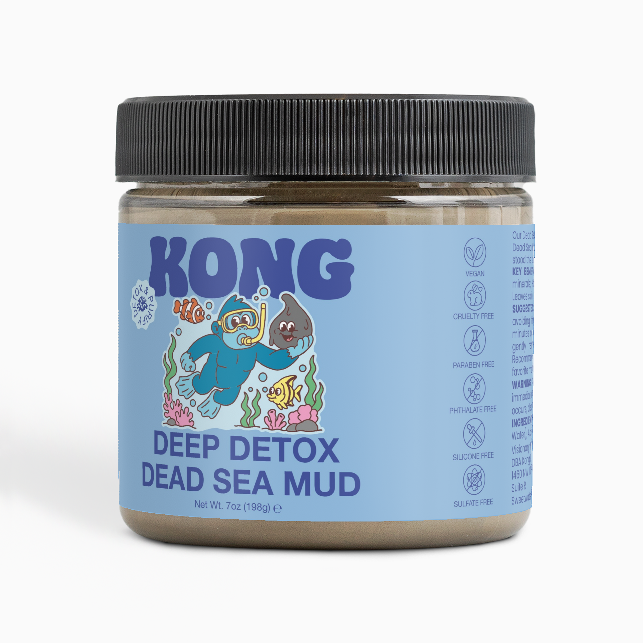 KONG Dead Sea Mud – Deep Detox