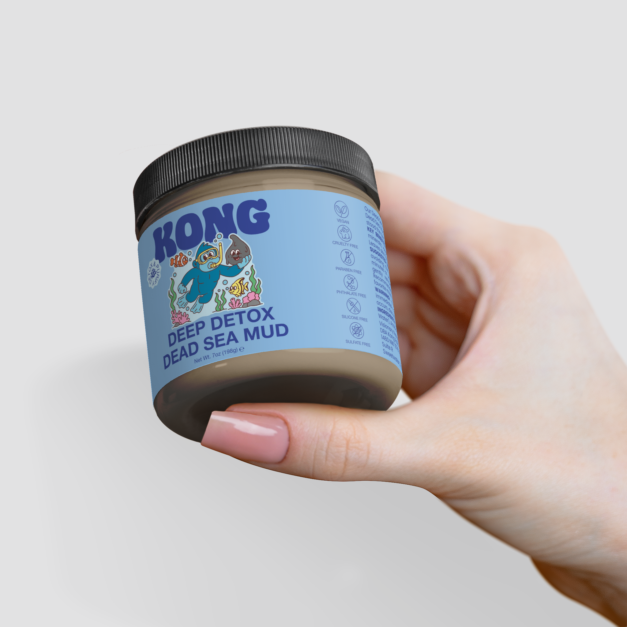 KONG Dead Sea Mud – Deep Detox