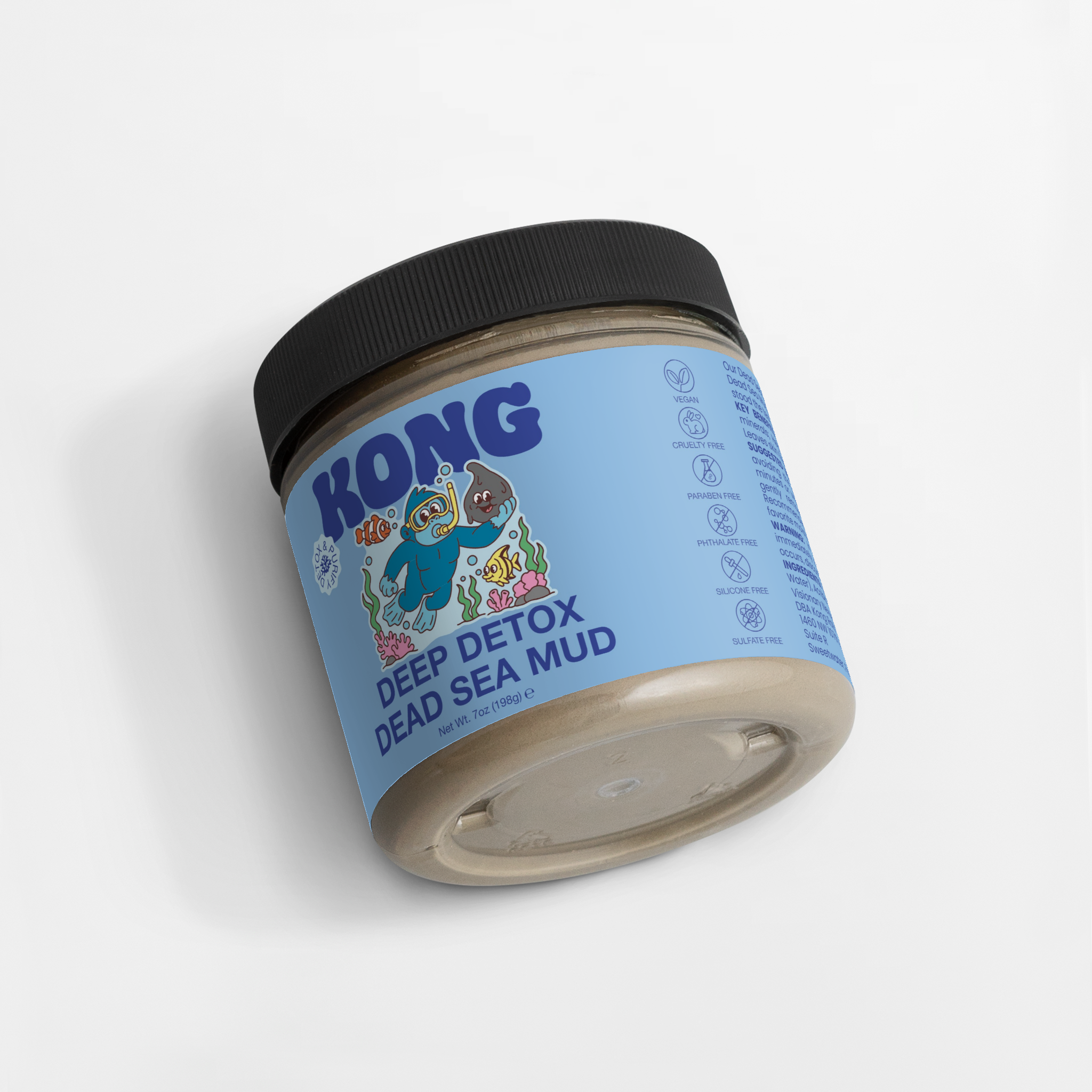 KONG Dead Sea Mud – Deep Detox