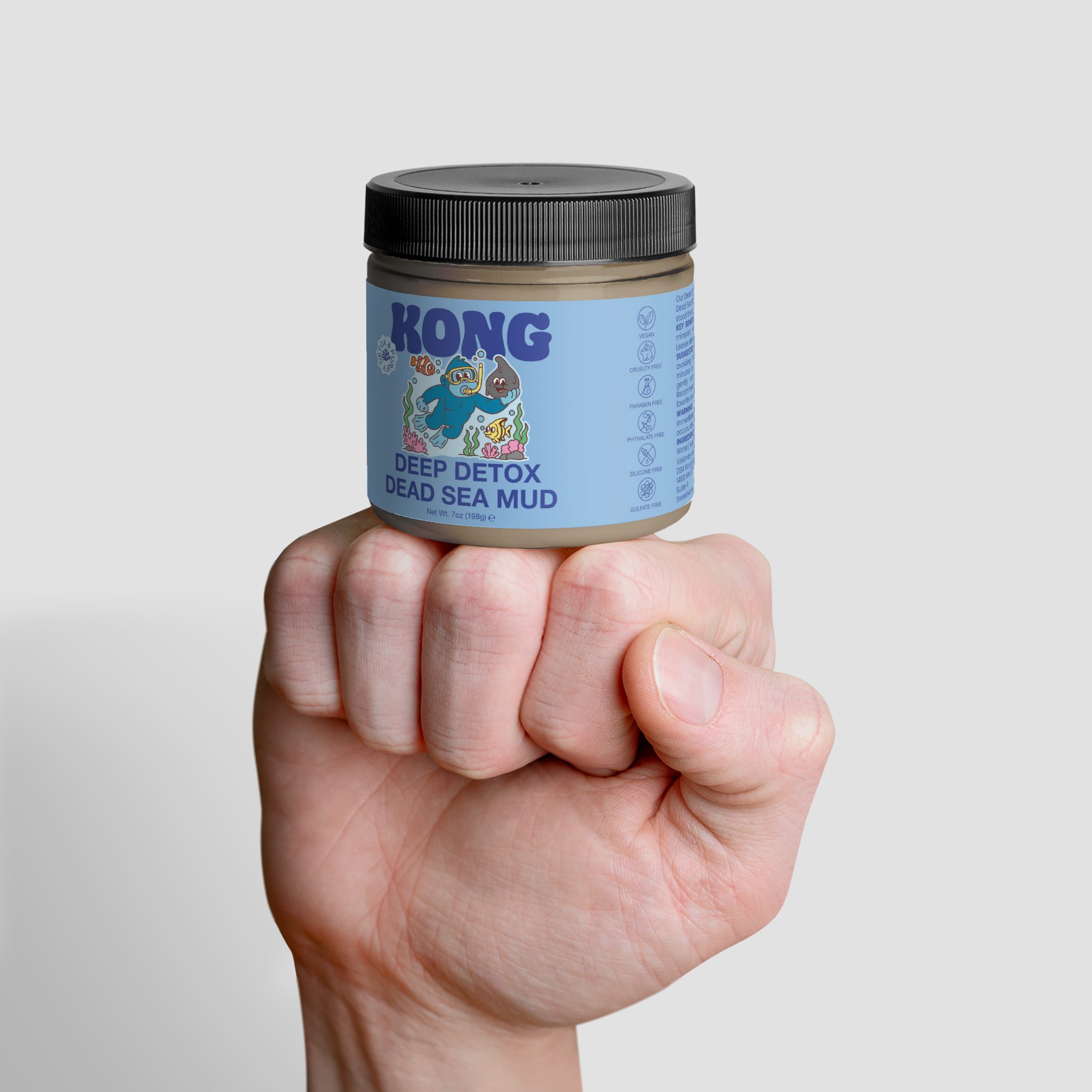 KONG Dead Sea Mud – Deep Detox