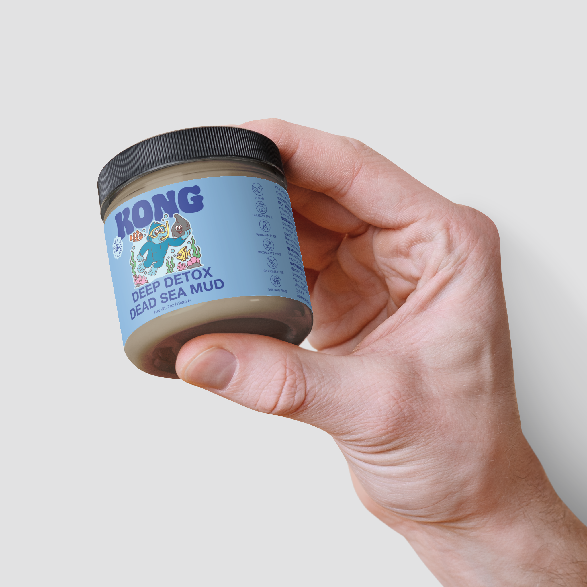 KONG Dead Sea Mud – Deep Detox