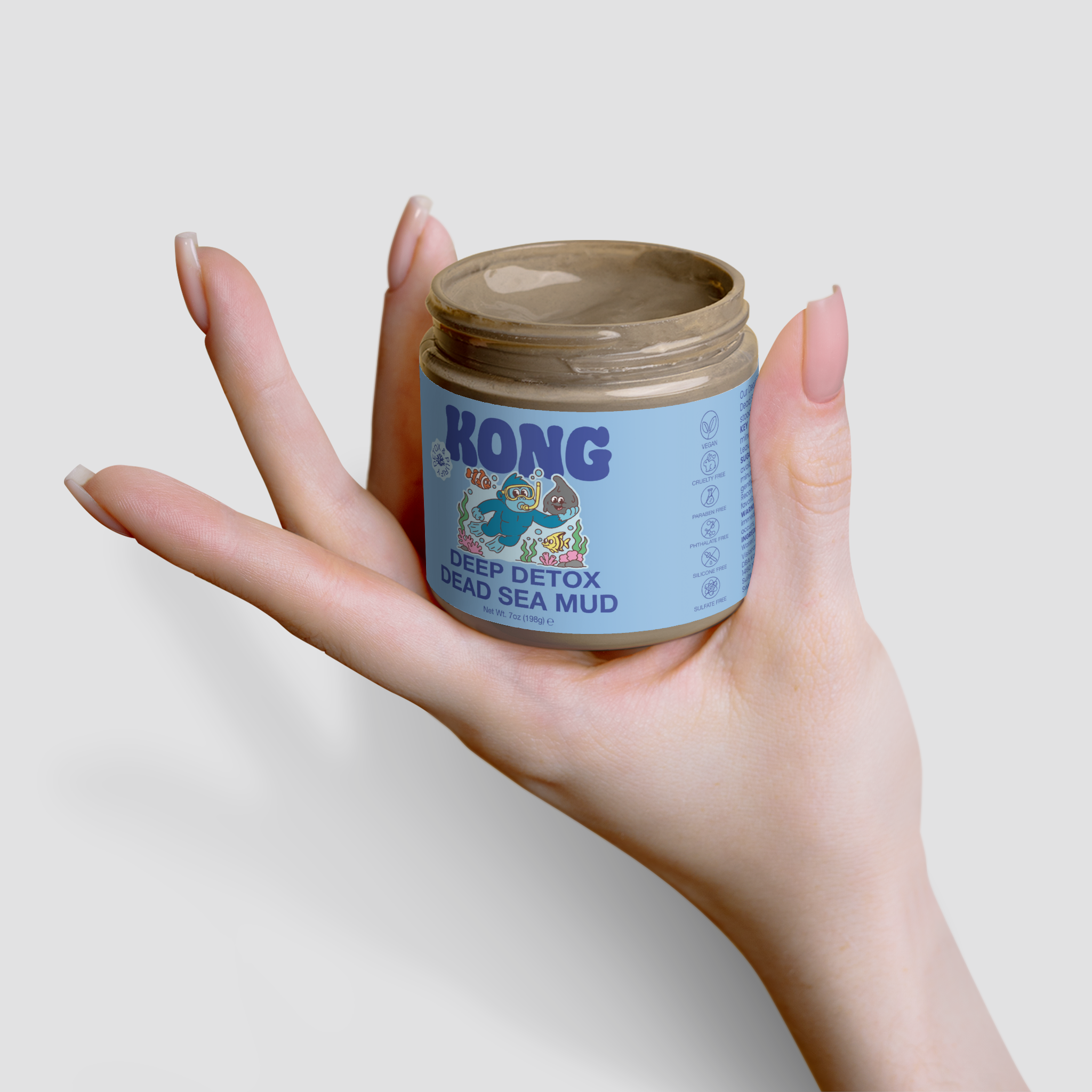 KONG Dead Sea Mud – Deep Detox