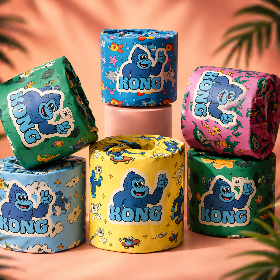 100% Premium Bamboo Toilet Paper