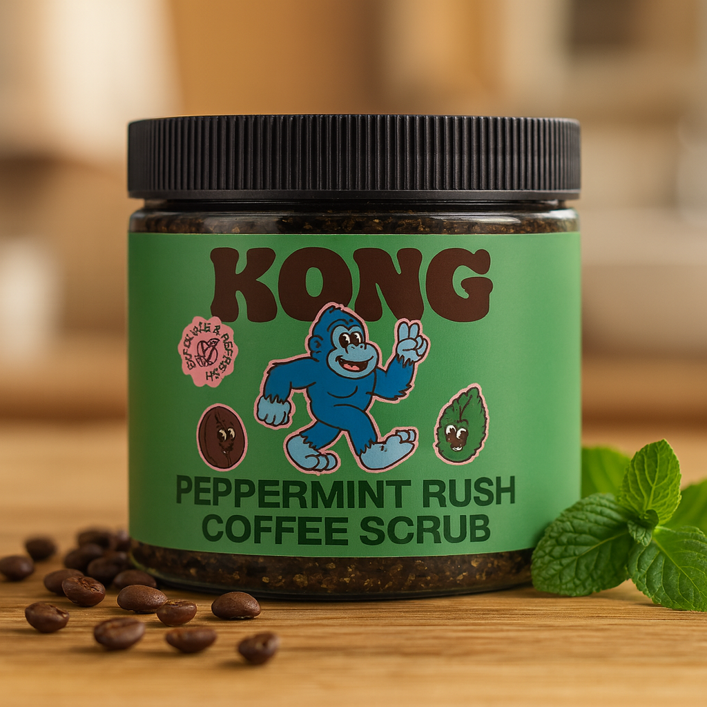 KONG Coffee Scrub – Peppermint Rush