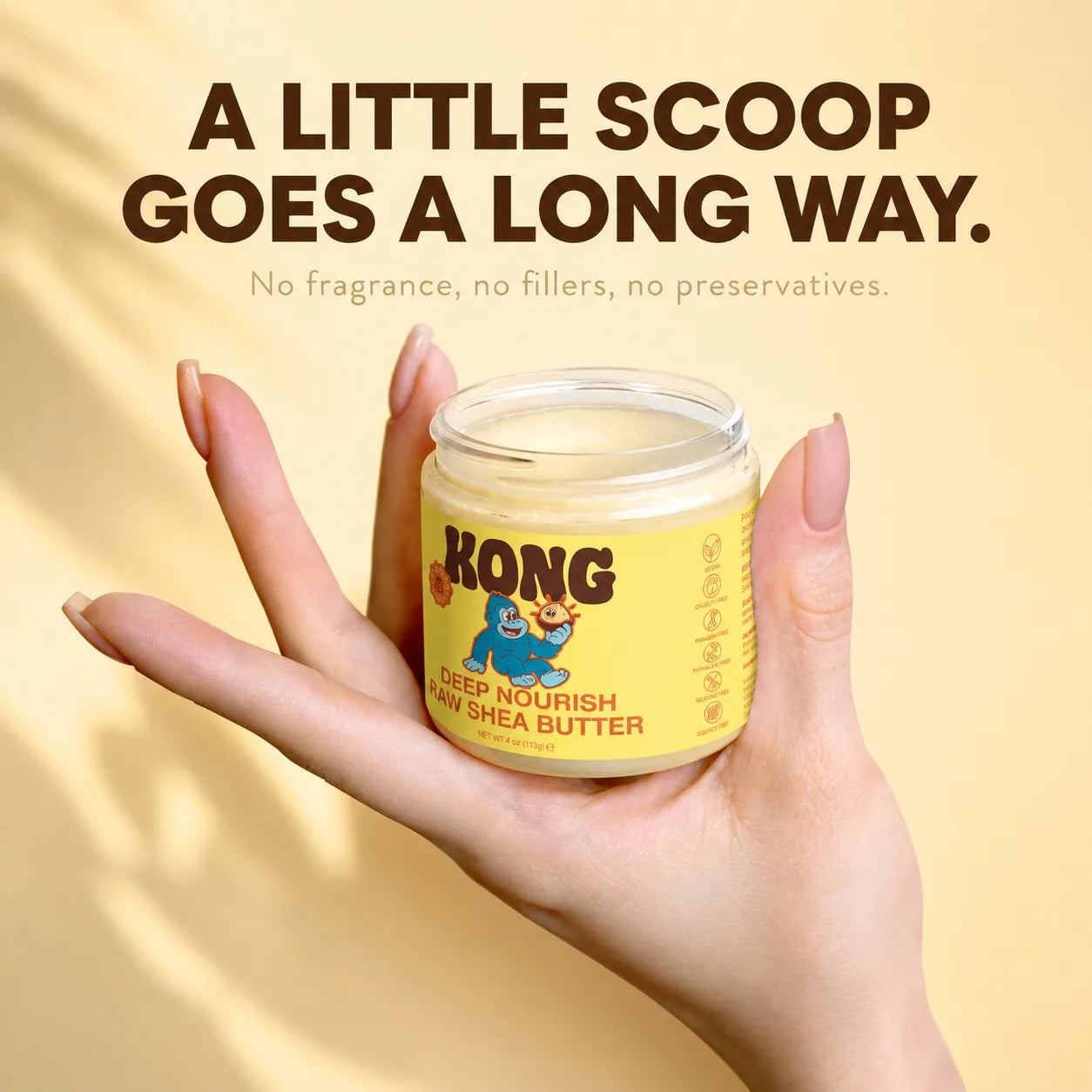 How to use KONG Raw Shea Butter